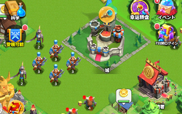ビクトリーマン ゲーム画面1