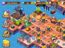 Merge Bistro ゲーム画面 マージ ビストロ ゲーム スクショ 2