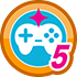 ゲーム5コはじめる