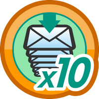 メッセージ受信10