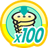 コメント100